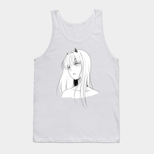 ZERO TWO Manga, darling in the franx manga Tank Top